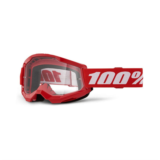 100% Strata 2 Goggle Red