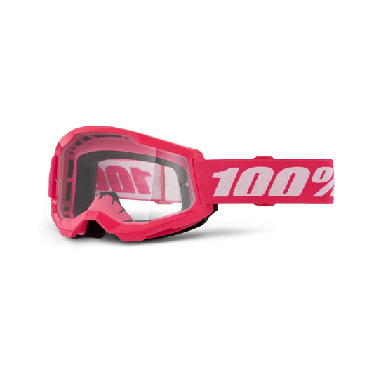 100% Strata 2 Youth Goggle Pink