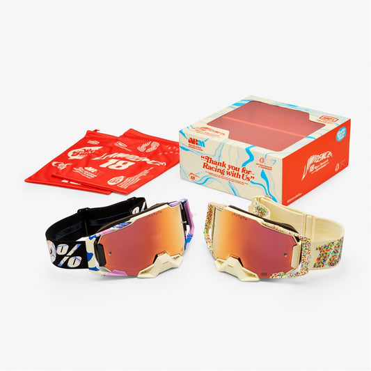 100% Armega LE Donut Goggle 2 Pack