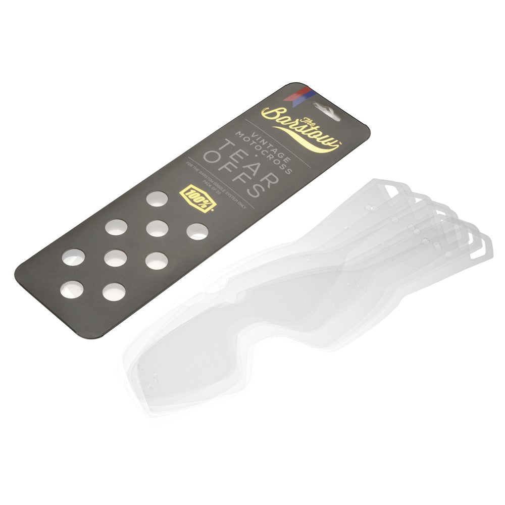 100% Barstow Tear-Offs 20 Pack