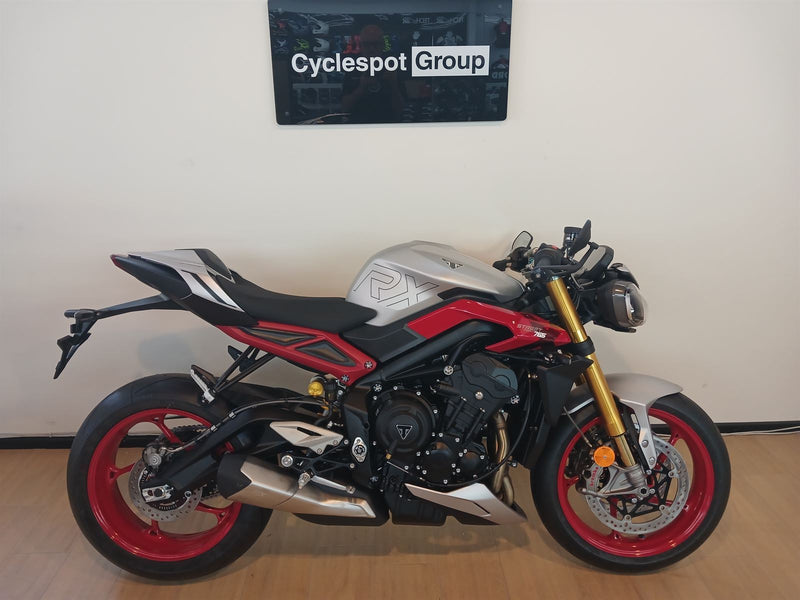 Load image into Gallery viewer, 2026 Triumph Street Triple 765 RX naked bike at Cyclespot