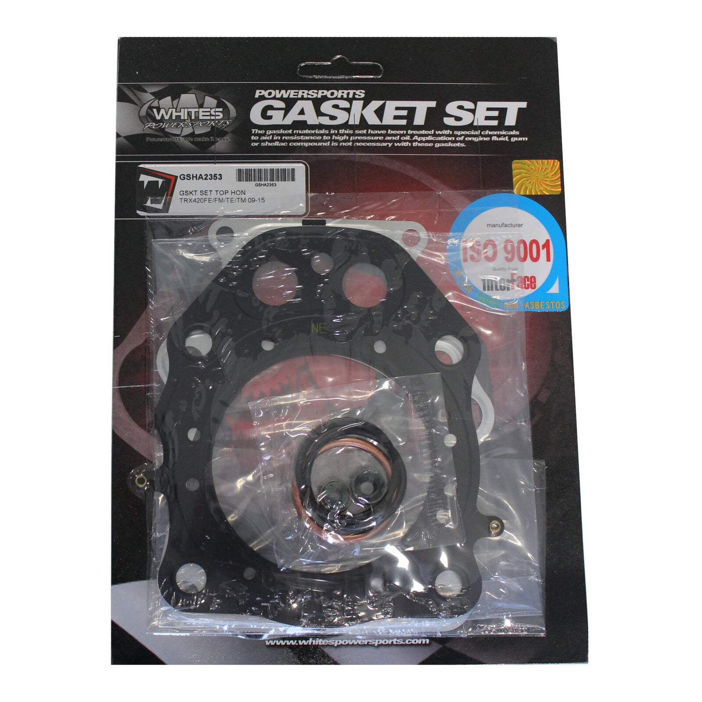 Whites Top Gasket Set Honda TRX420FE/FM/TE/TM '09-'15