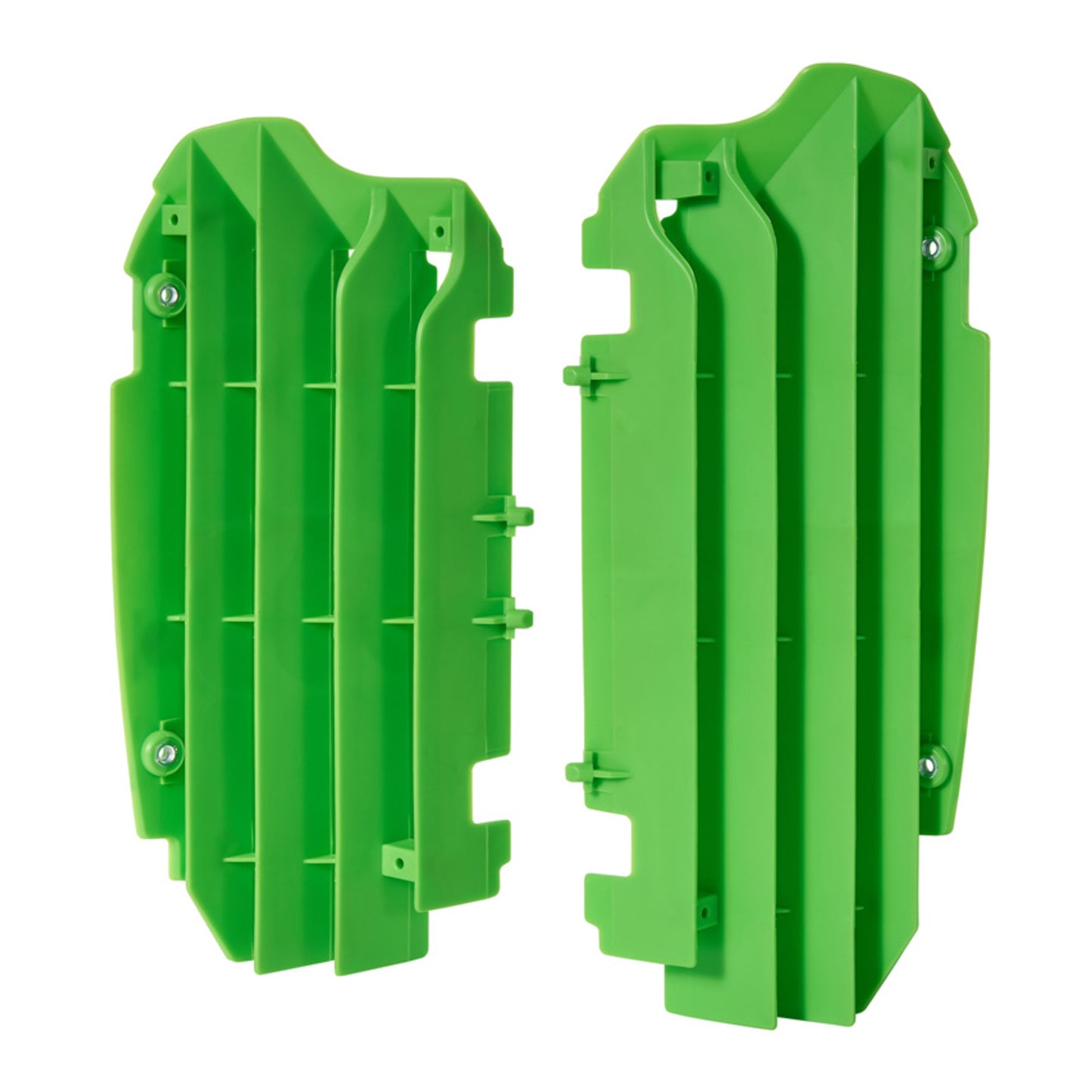 Polisport Radiator Louvers Kawasaki KX450F ('16-'21) / KX250F ('21-) - Green