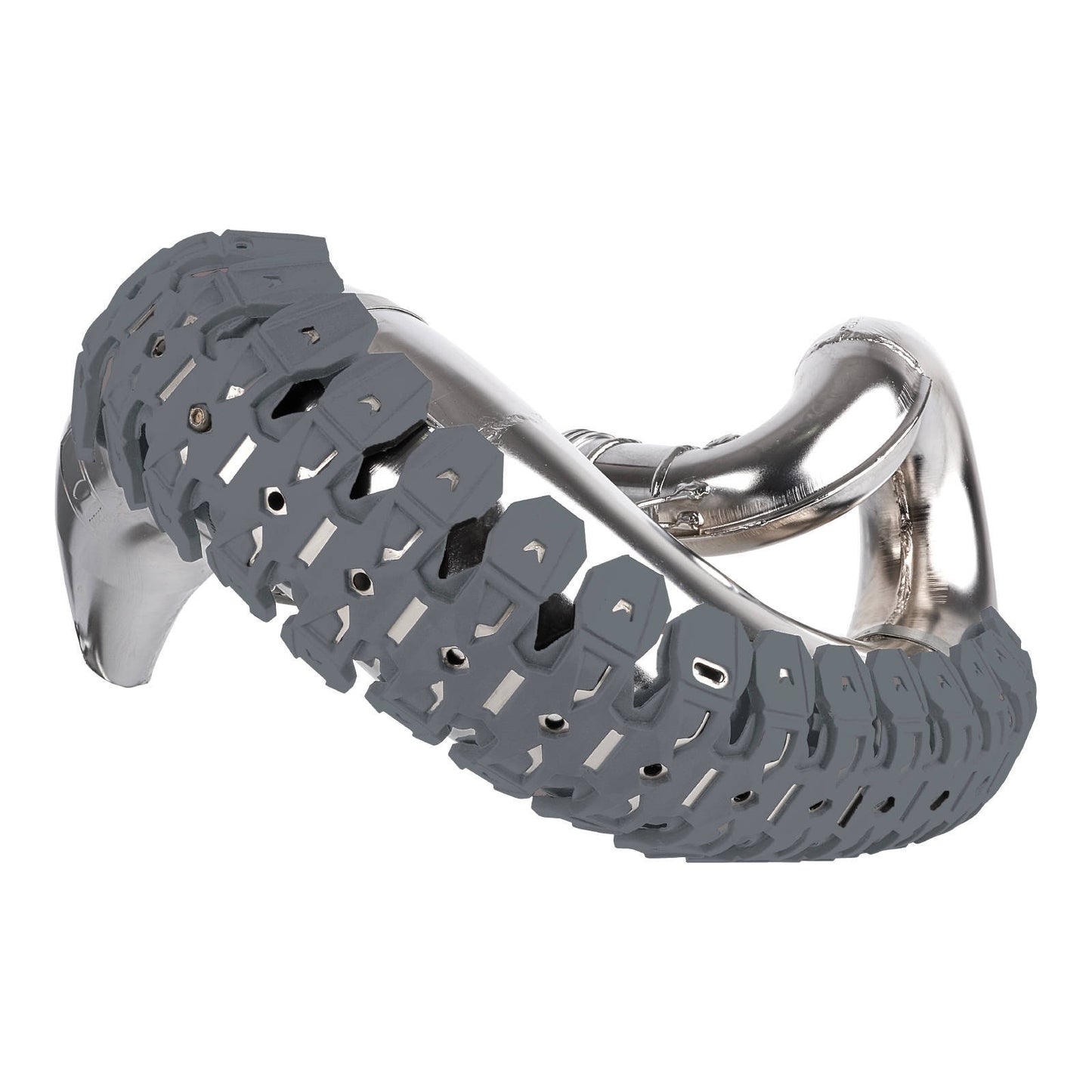 Polisport Armadillo Exhaust Guard - Nardo Grey