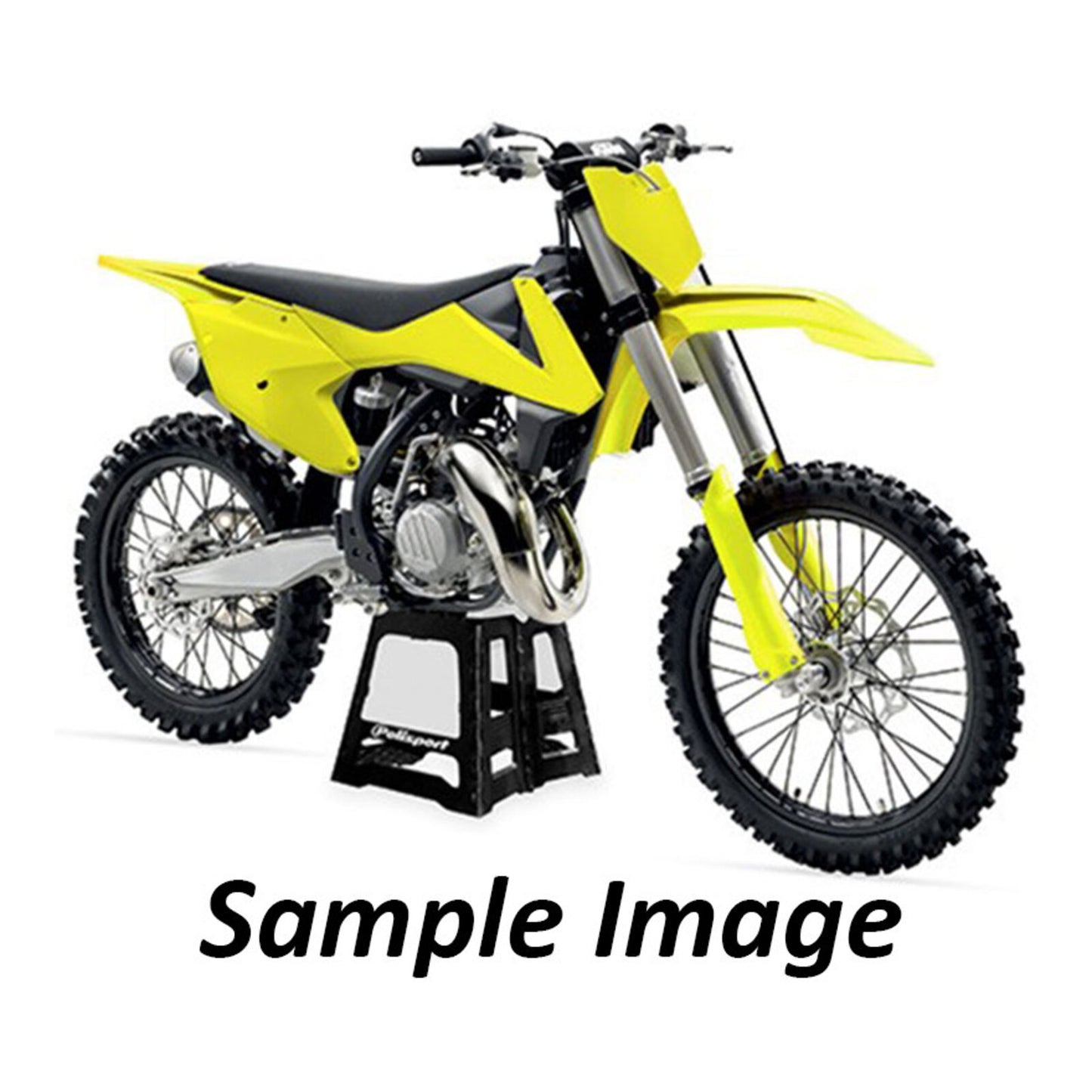 Polisport Kit Yamaha YZ125/250 '15- Flow Yellow (Includes Fork Guards