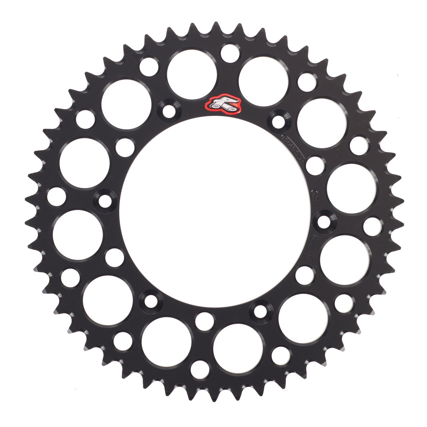 Renthal Sprocket Rear Black 50T Alloy 7075 T6 Grooved