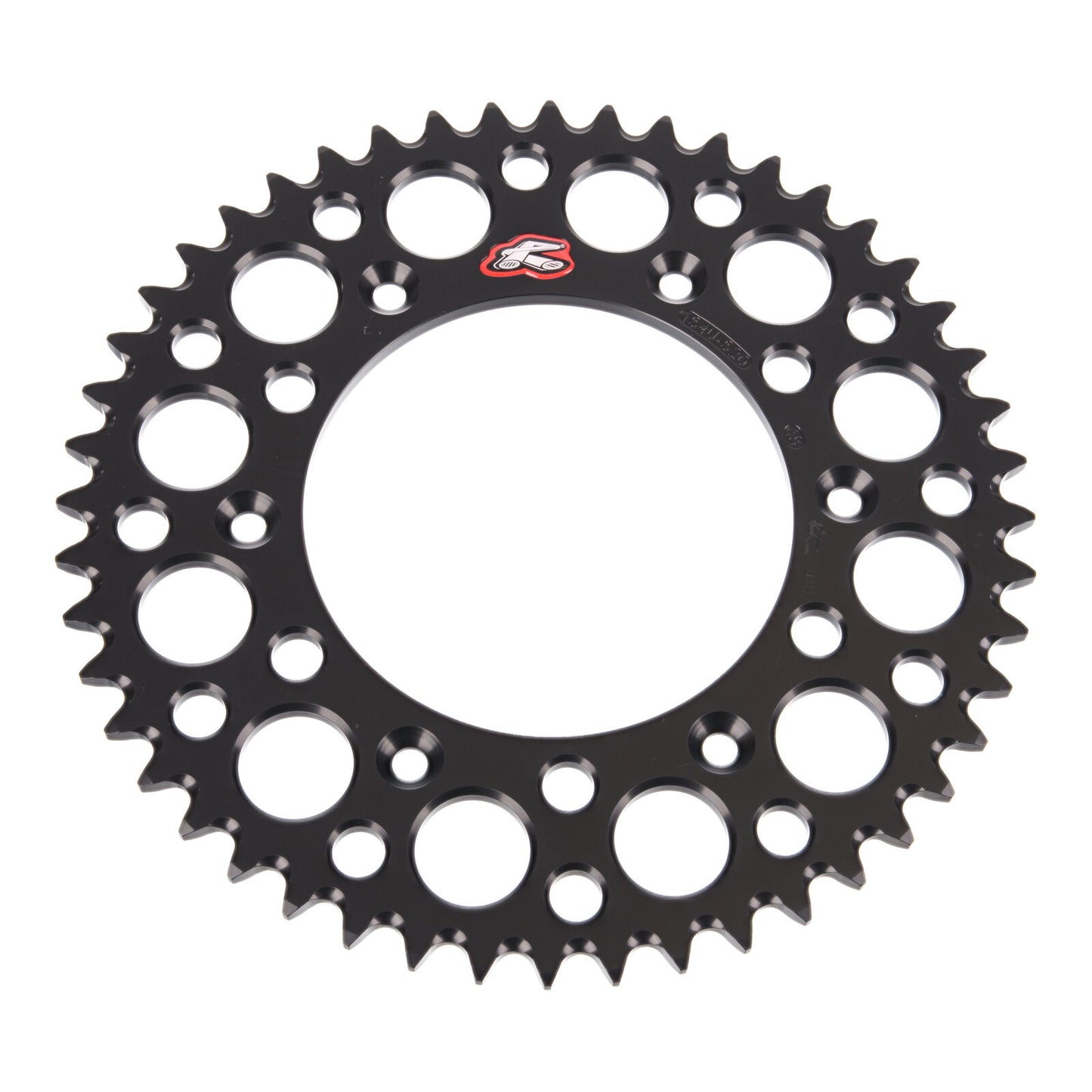Renthal Sprocket Rear Black 48T Alloy 7075 T6 Grooved