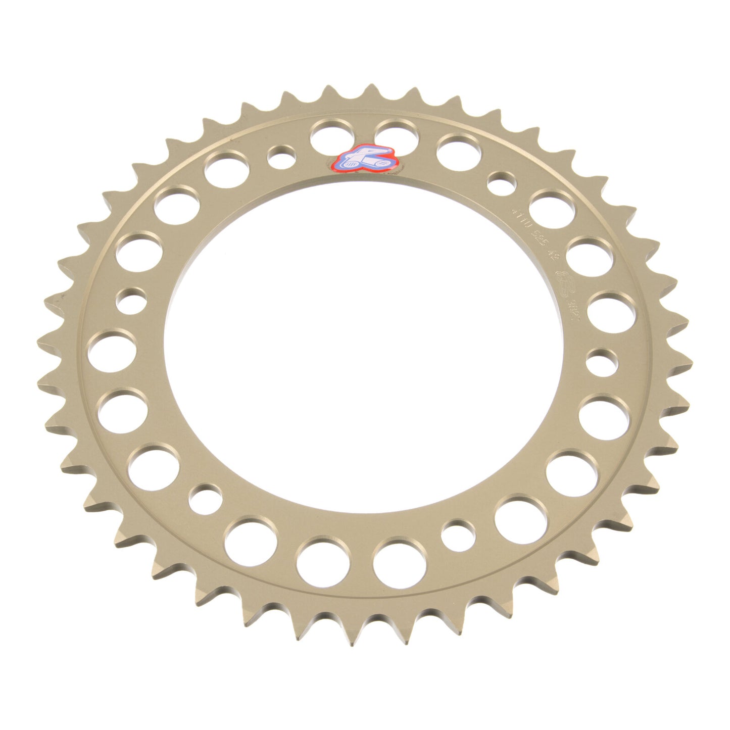 Renthal Sprocket Rear Silver 42T Alloy 7075 T6 Grooved Honda