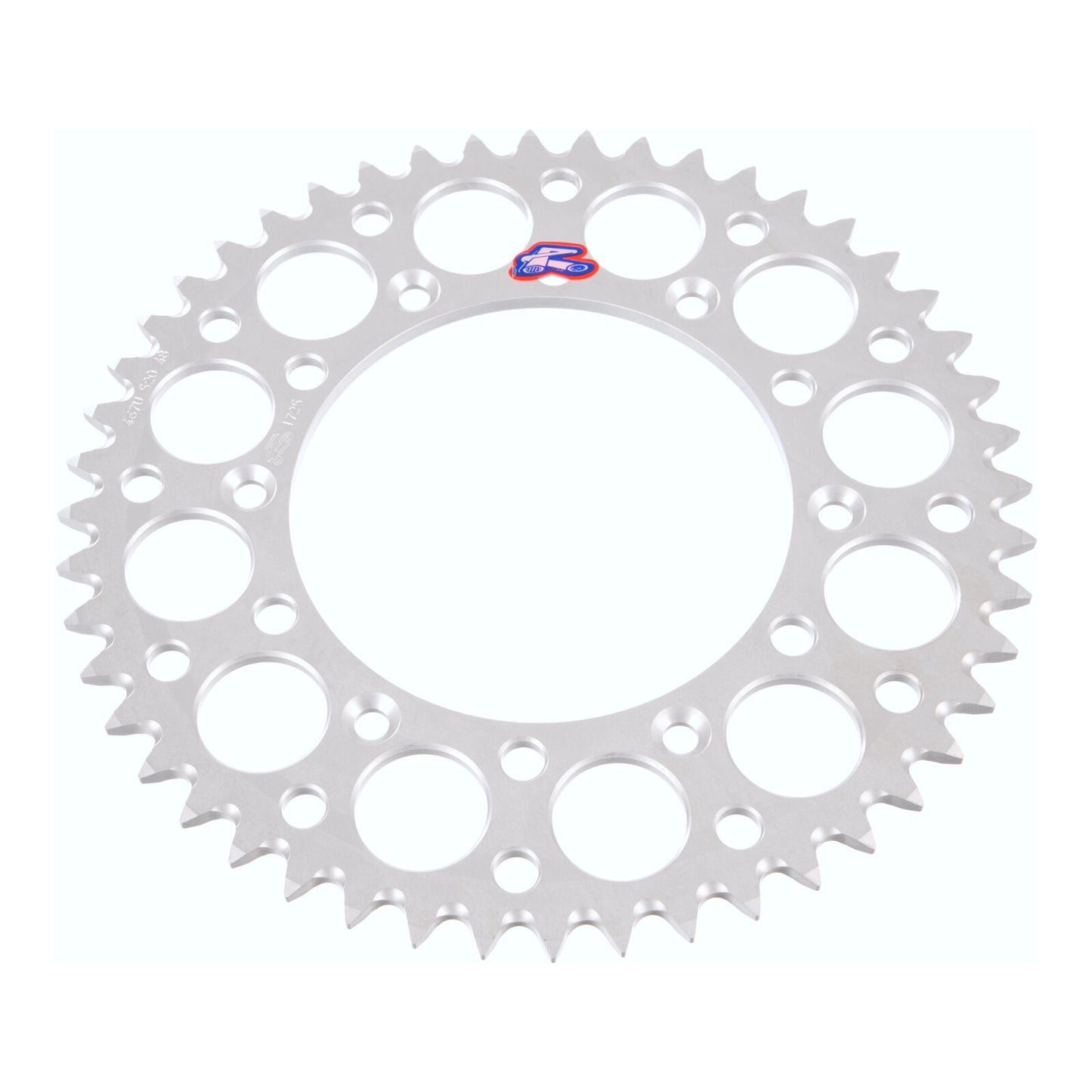 Renthal Sprocket Rear Silver 48T Alloy 7075 T6 Grooved