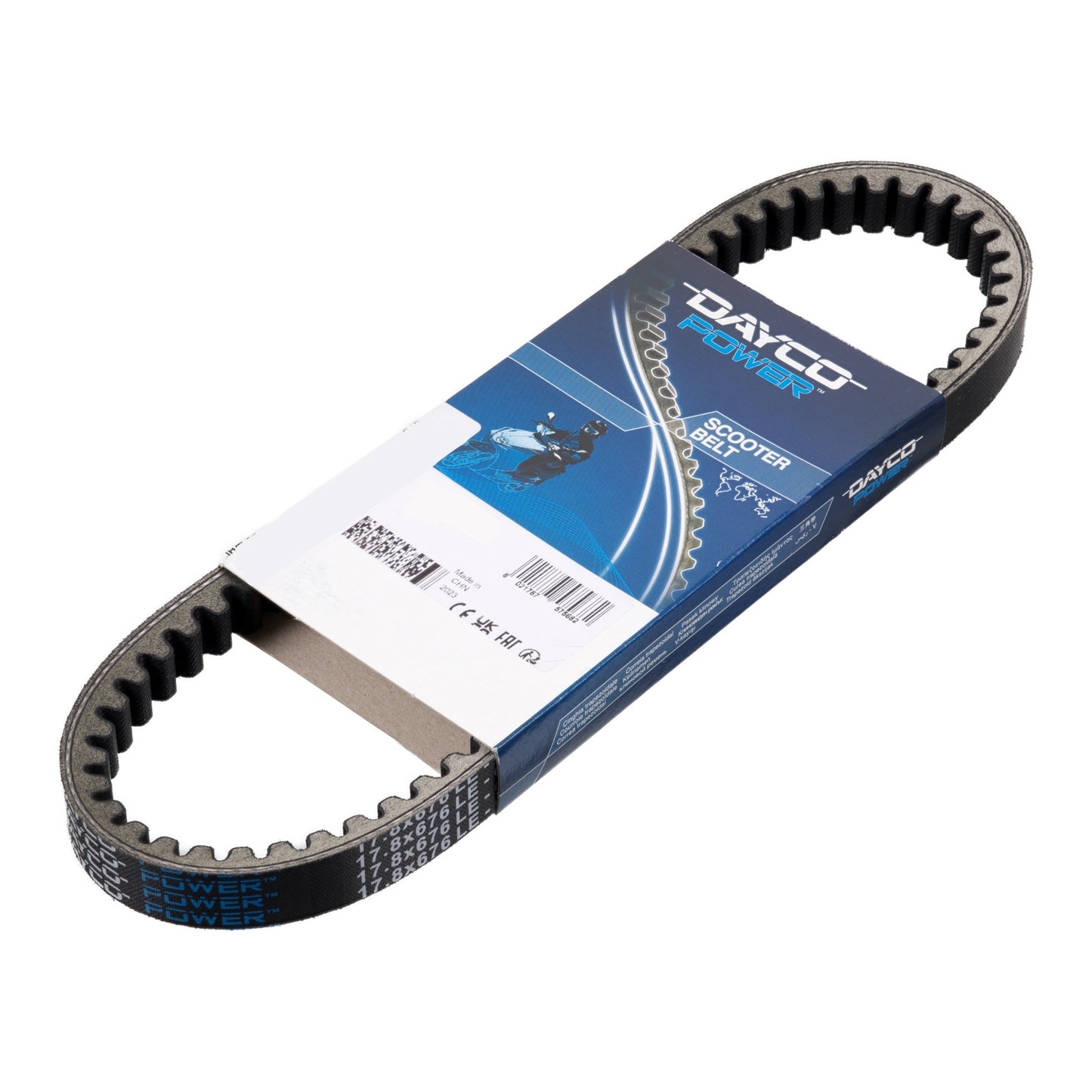 SCOOTER DRIVE BELT 17.7x8.3x30x774