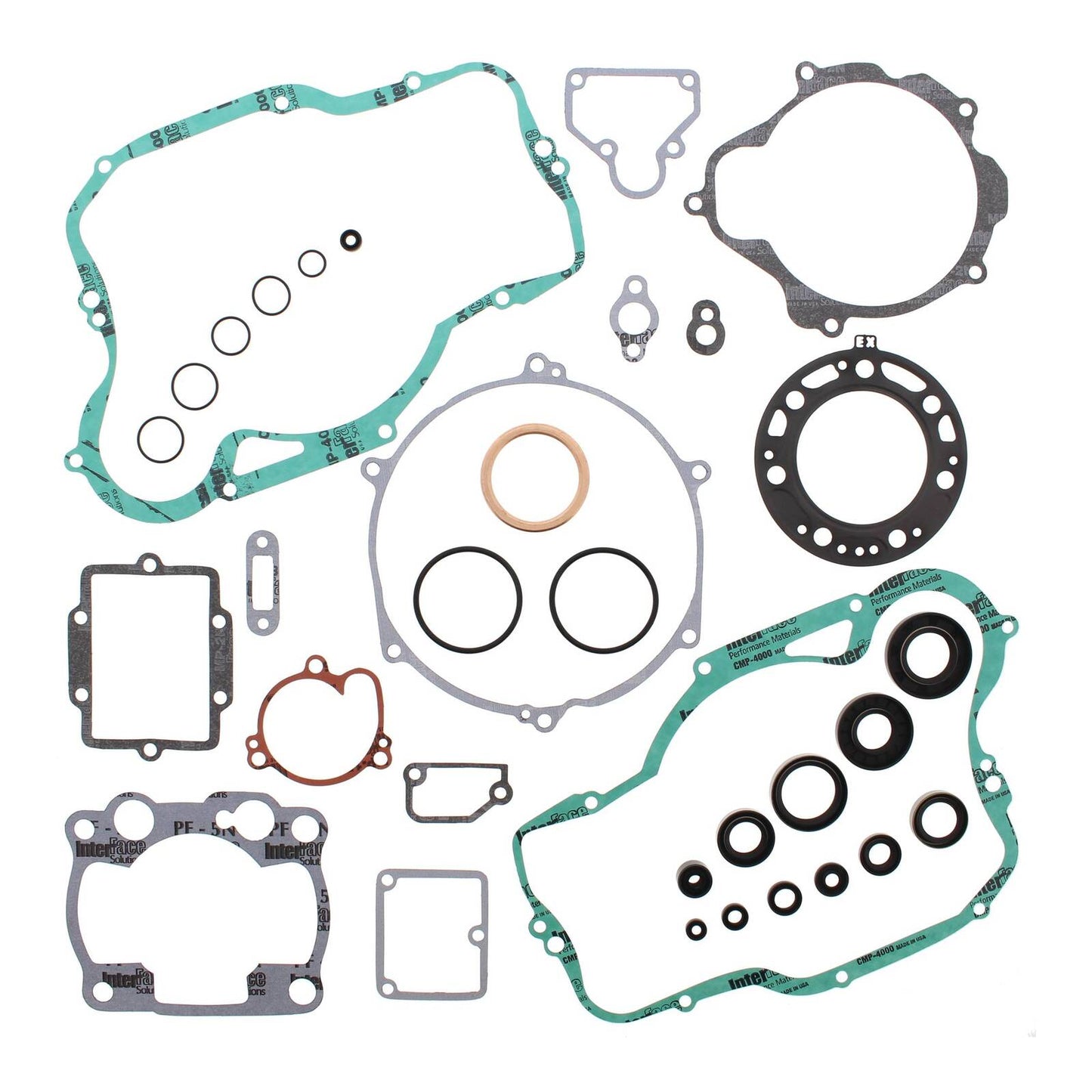 Vertex Complete Gasket Set with Oil Seals Kawasaki