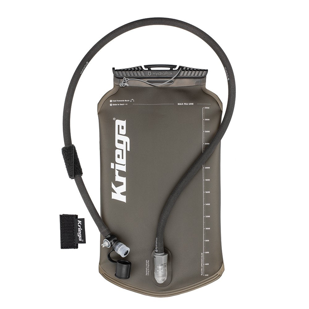 3L Heavy Duty Reservoir
Compatible with all Kriega Backpacks