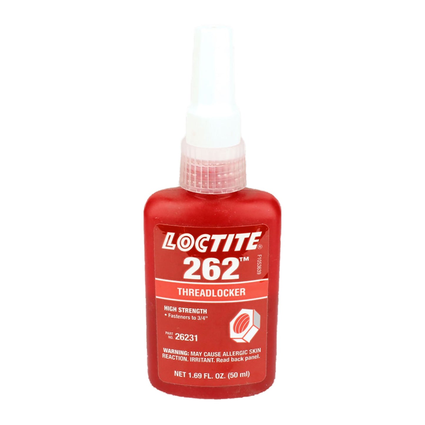 LOCTITE 262 RED HIGH STRENGTH THREADLOCKER 50ML