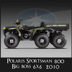 Polaris Sportsman 800 6x6 Big Boss - 2010