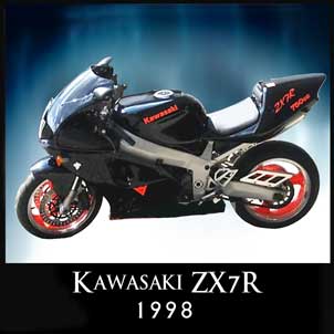 Kawasaki ZX7R ninja 750 - 1998