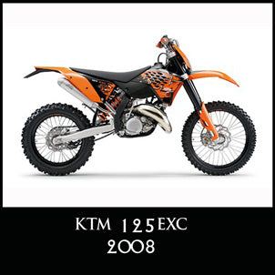 KTM 125 EXC - 2008