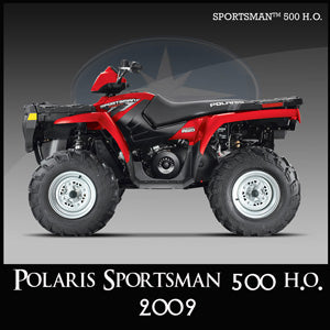 Polaris Sportsman 500 H.O 4WD  - 2009