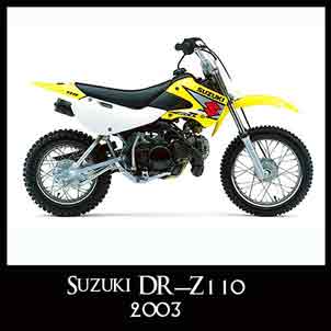 Suzuki DR-Z110 - 2003