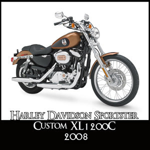 Harley Davidson XL1200C Custom  - 2008