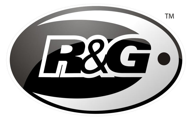 R&G Racing logo displaying the initials "R&G" in a sleek, italicised font, often accompanied by the "Innovation not Imitation" slogan.