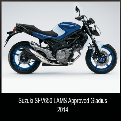 Suzuki-SFV650-LAMS-Approved-Gladius - 2014