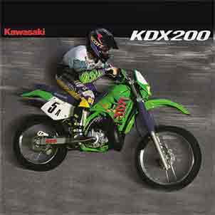 KAWASAKI KDX200 1995