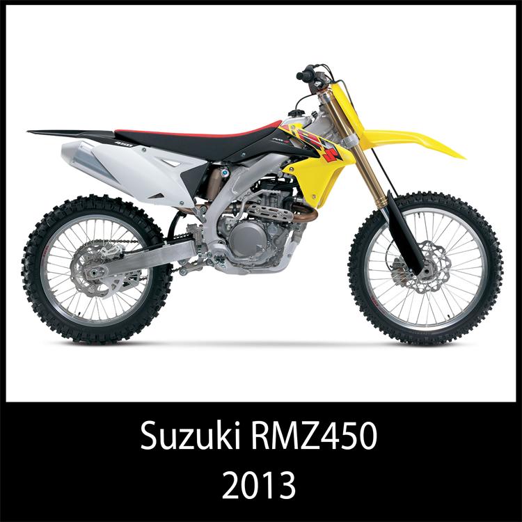 2013 Suzuki RMZ450