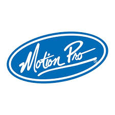 Motion Pro logo with a technical, tool-inspired font, representing high-quality specialised motorcycle cables and tools.