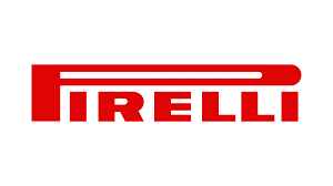 The long-stretched Pirelli logo, synonymous with high-performance racing soul and premium motorcycle tyres.