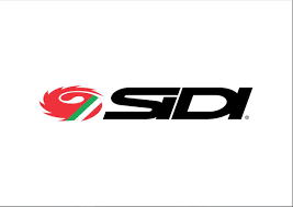Sidi logo featuring the brand name in a rounded, lowercase font with a distinctive red swirl or "vortex" icon above the letter "i."