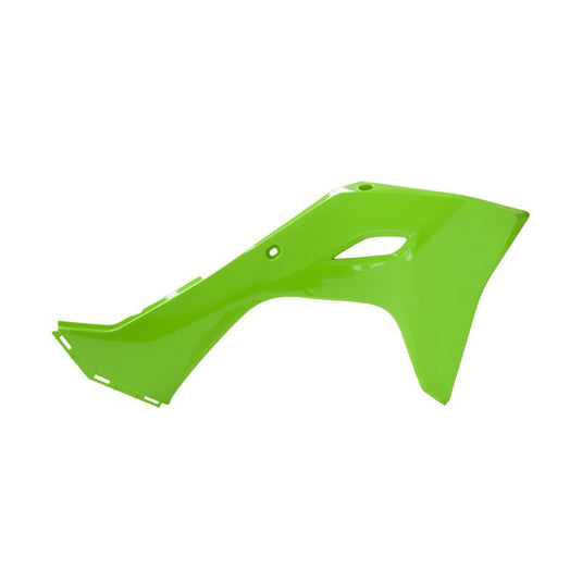 SIDEPANELS RTECH FLURO GREEN KAWASAKI KX250 KX250X KX300X KX450F KX450X