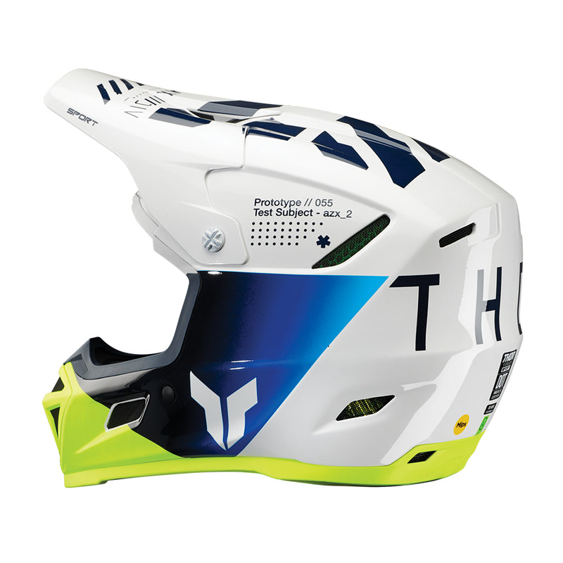 Load image into Gallery viewer, THOR HELMET REFLEX STRIKE NAVY/ACID

