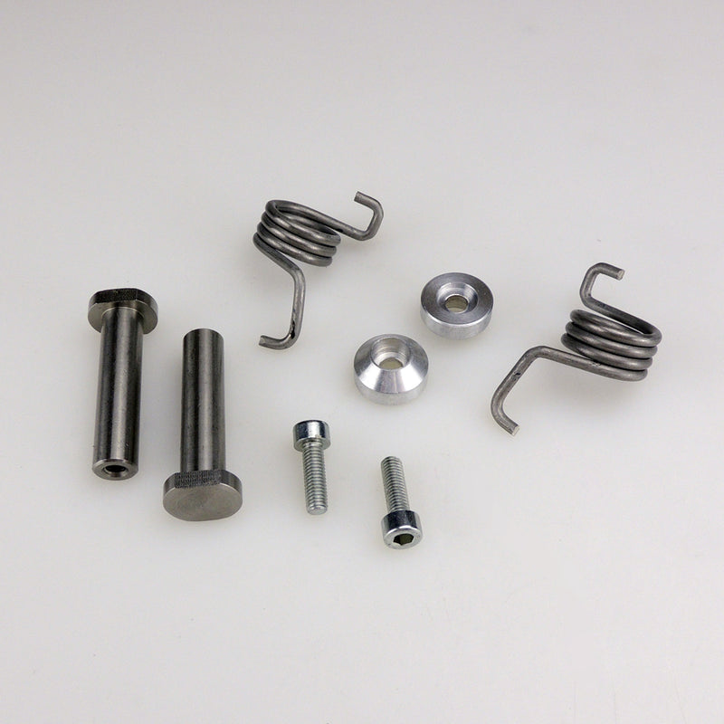 Load image into Gallery viewer, BOLT ON FOOTREST PIN &amp; SPRING SET 360MX 10MM
