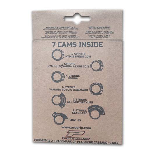 PROGRIP Lock-On Grips - PG708 throttle cams