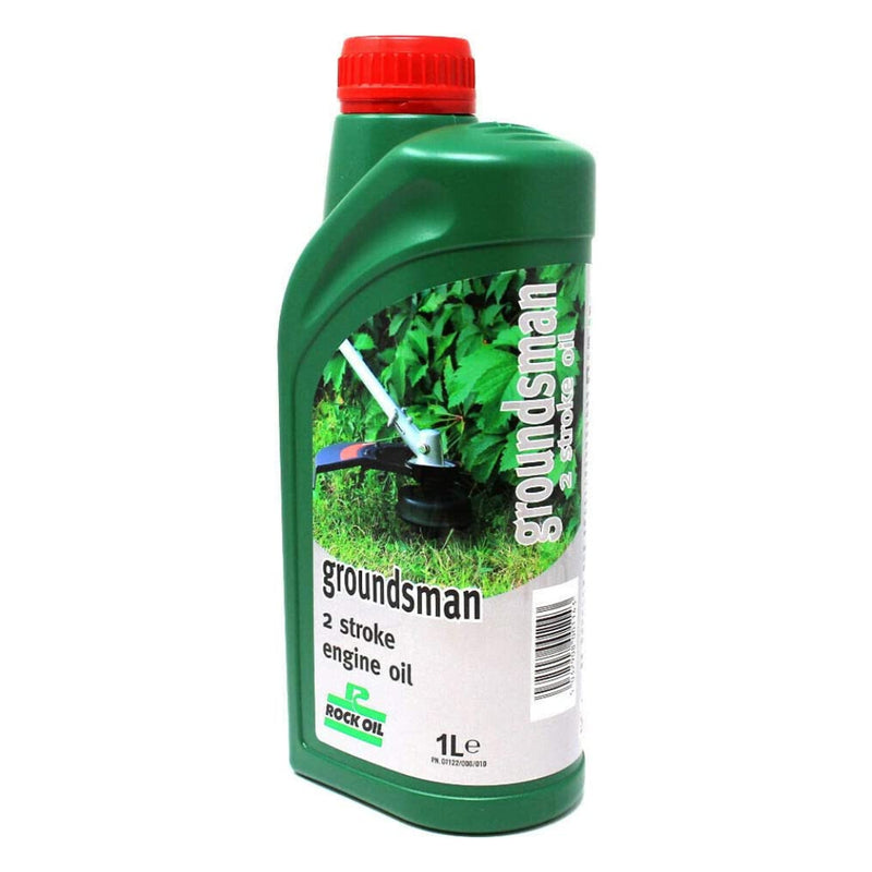 Load image into Gallery viewer, ENGINE OIL GROUNDSMAN 2 STROKE ROCK OIL SEMI SYNTHETIC 1L LAWN MOWER &amp; STATIONARY ENGINES
