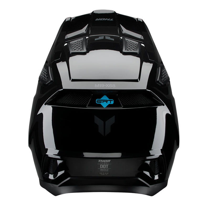 Load image into Gallery viewer, THOR HELMET FLEET GLOSS BLACK
