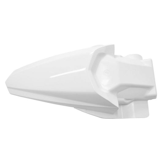 REAR FENDER RTECH WHITE KAWASAKI  KX85 14-ON KX100 14-24  KX112 22-ON