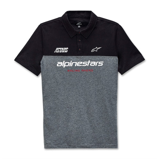 Alpinestars Paddock Polo Black/Charcoal Heather