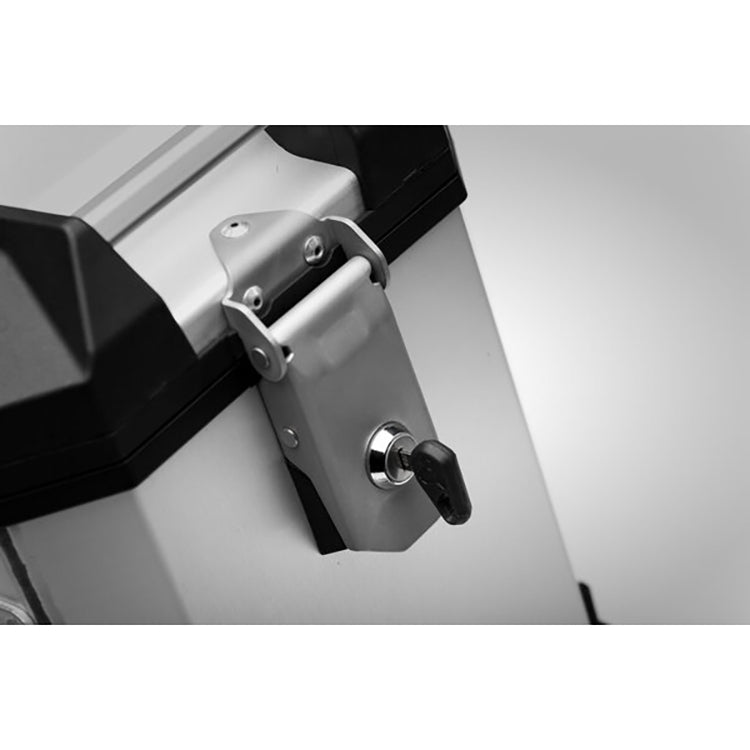 Load image into Gallery viewer, SW MOTECH TRAX ADVENTURE SIDE CASE RIGHT ALUMINUM 45L SILVER
