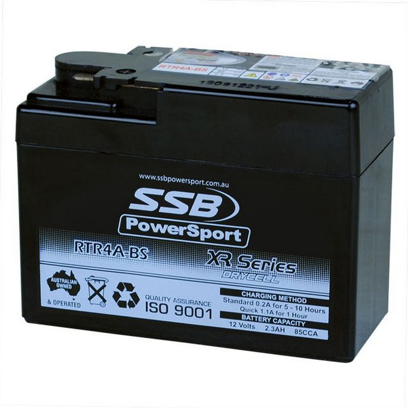 Load image into Gallery viewer, MOTORCYCLE BATTERY SSB HIGH PERFORMANCE AGM 12V
