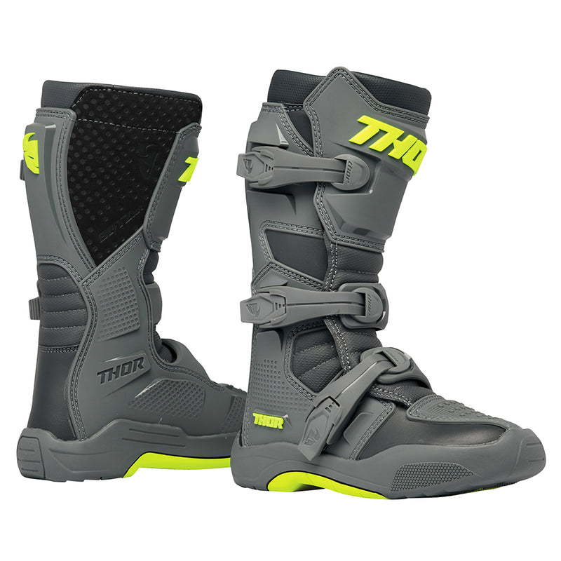 Load image into Gallery viewer, THOR BLITZ XR BOOTS YOUTH GY/CH
