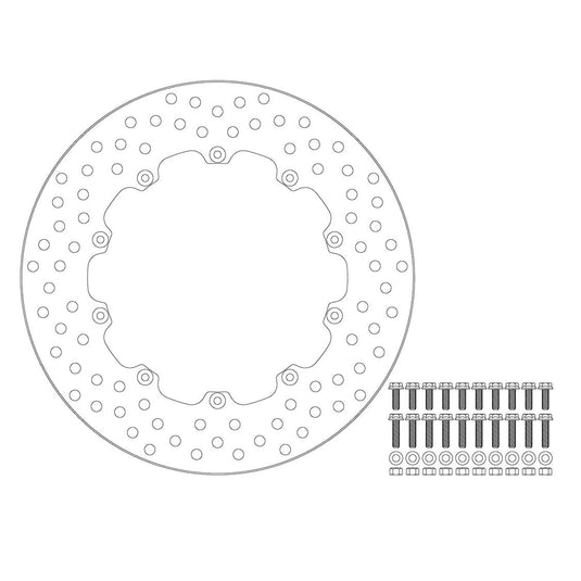 BRAKE DISC FRONT OR REAR MOTO MASTER HALO 285MM BMW