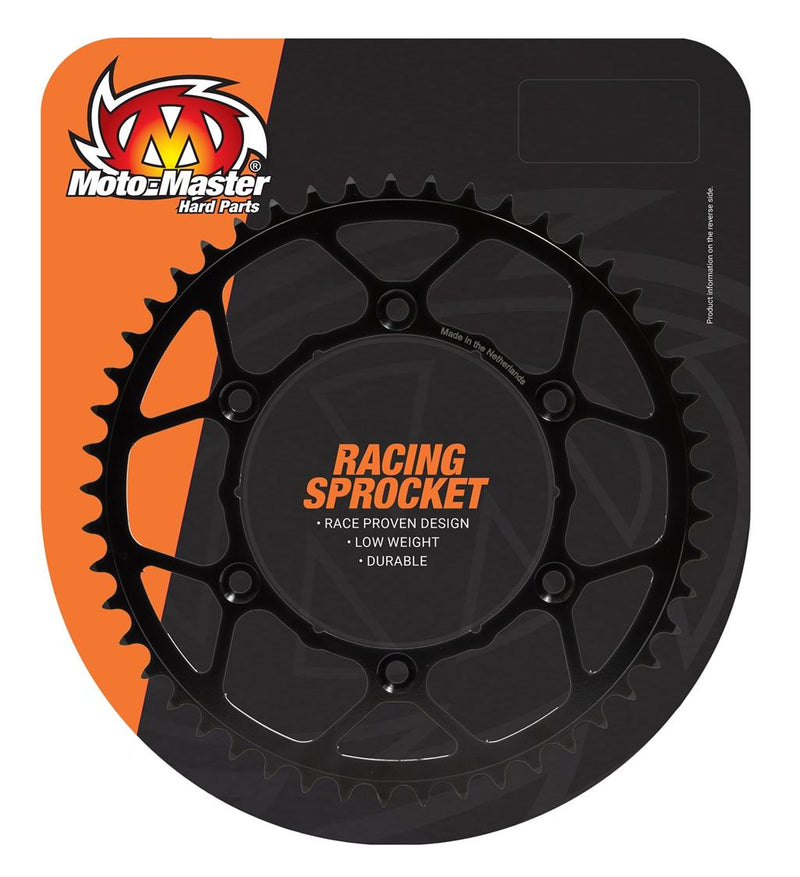 Load image into Gallery viewer, SPROCKET REAR MOTO MASTER ULTRALIGHT STEEL KTM HUSABERG HUSQVARNA BLACK
