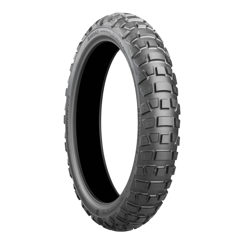 Load image into Gallery viewer, Bridgestone AX41 100/90-19 Front Tubeless Adventure Tyre
