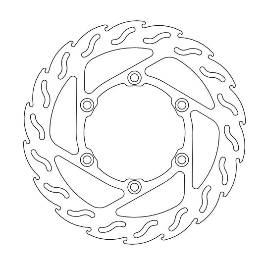 BRAKE DISC FRONT MOTO MASTER FLAME 290MM SUZUKI DR650 96-ON