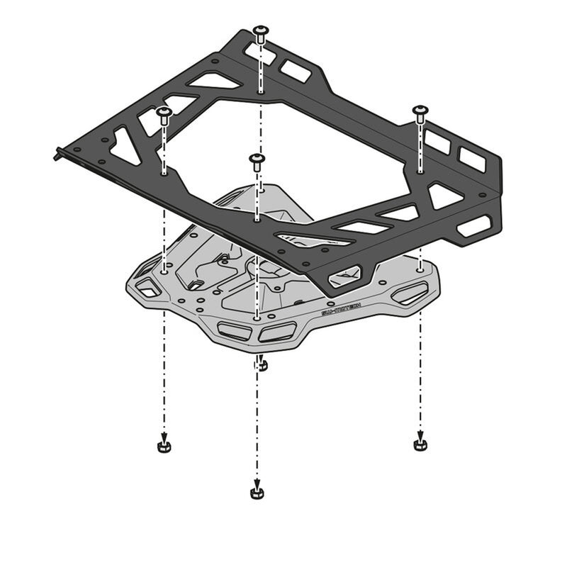 Load image into Gallery viewer, REAR CARRIER SW MOTECH STEEL RACK KAWASAKI Z900RS CAFE SE ANNIV
