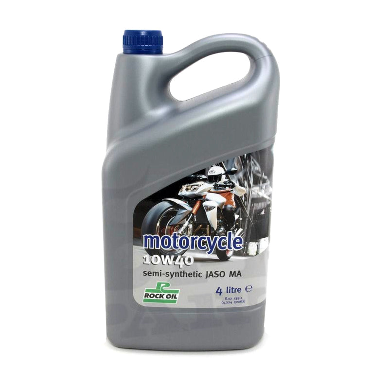 Load image into Gallery viewer, ENGINE OIL MOTORCYCLE 10W-40 ROCK OIL SEMI SYNTHETIC 1L
