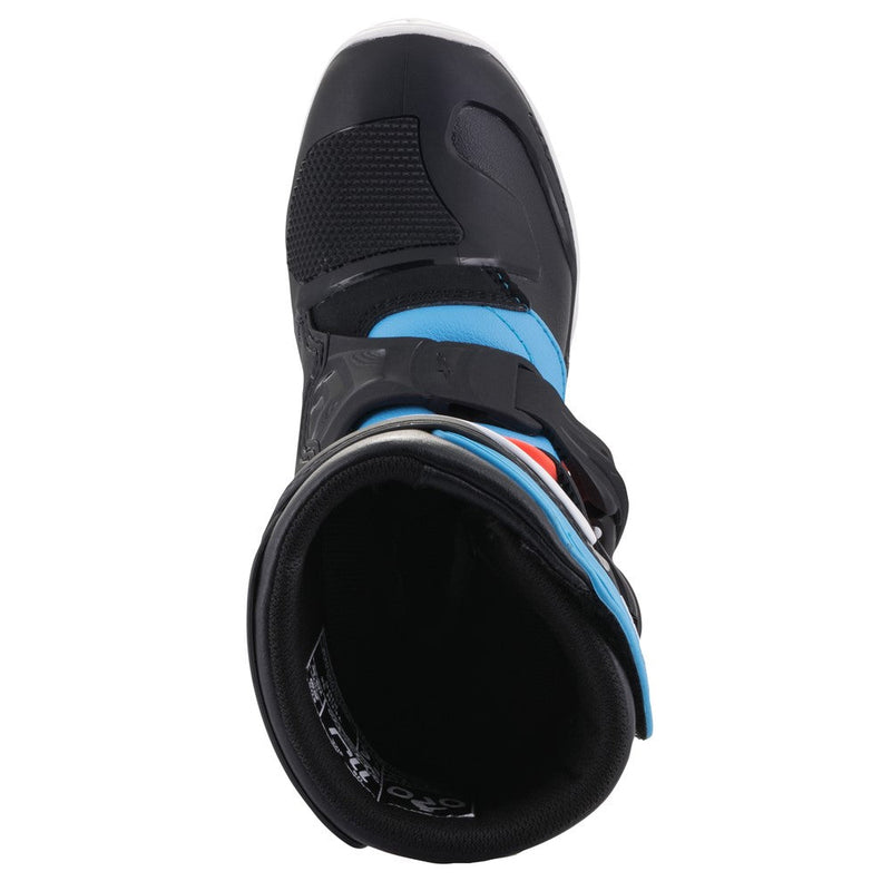 Load image into Gallery viewer, Alpinestars Tech-3S Kids MX Boots Black/Yellow Fluoro/Red Fluoro
