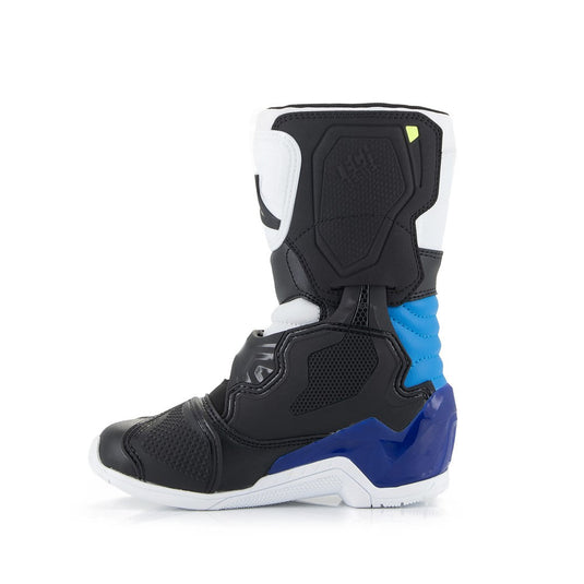 Alpinestars Tech-3S Kids MX Boots White/Black/Enamel Blue