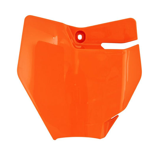 NUMBER PLATE RTECH ORANGE KTM 50 SX 16-24 SX-E 20-24
